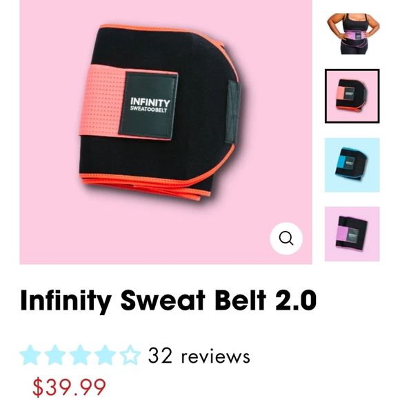 New infinity Sweat Belt lg/xl - Picture 2 of 3
